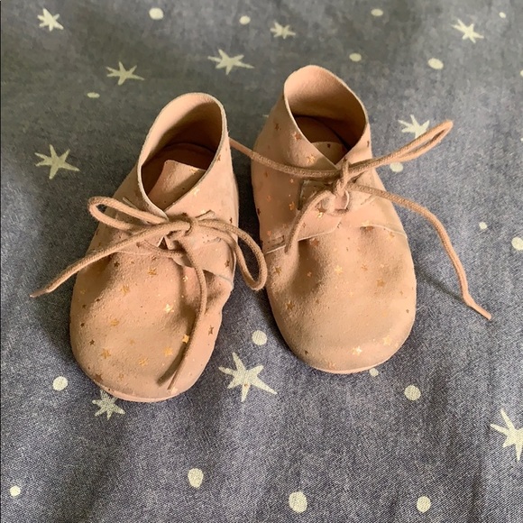 Zara Other - Zara star baby moccasins